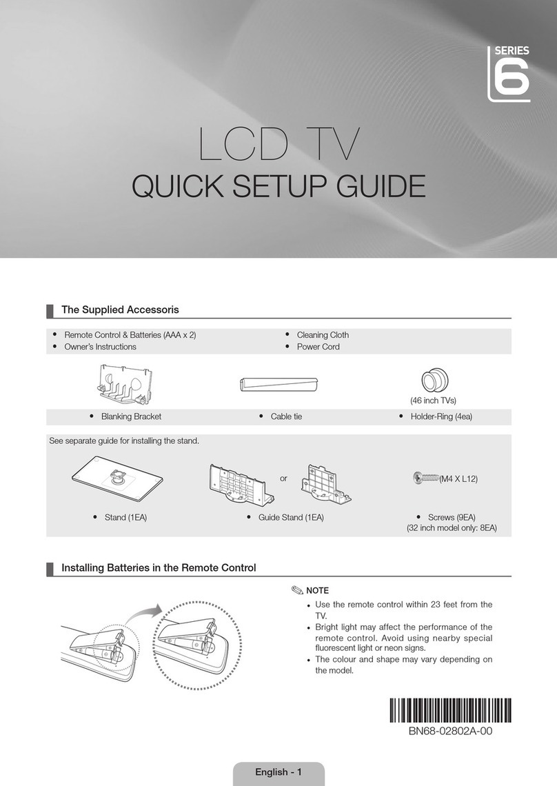 Samsung LE32C630K1W User manual