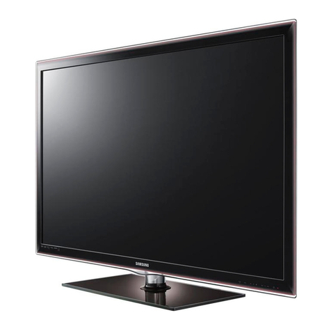 Samsung UE55D6000TK User manual