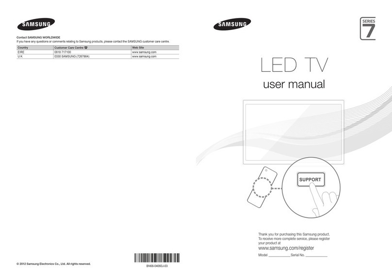 Samsung UE40ES7000U User manual