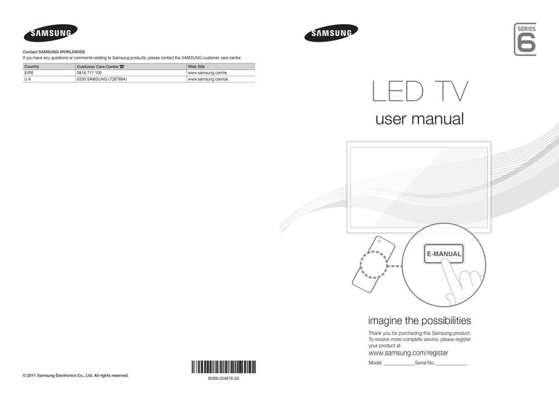 Samsung UE32D6750WK User manual
