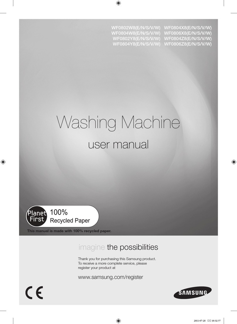 Samsung WF0804X8E User manual