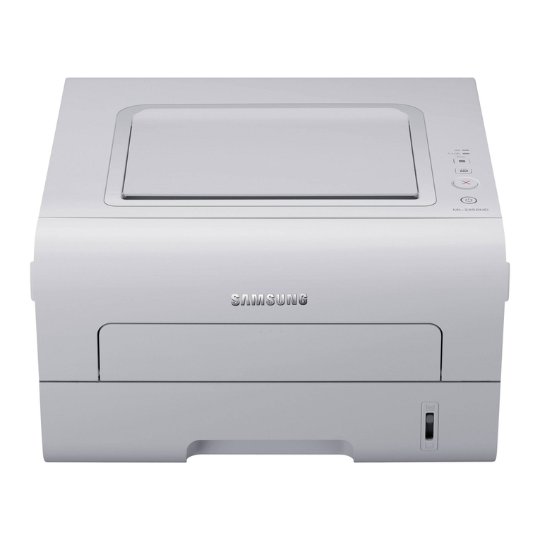 Samsung ML-2950ND User manual Samsung ML-2950ND User manual