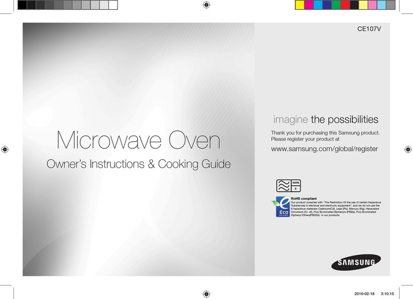 Samsung CE107V-W Manual