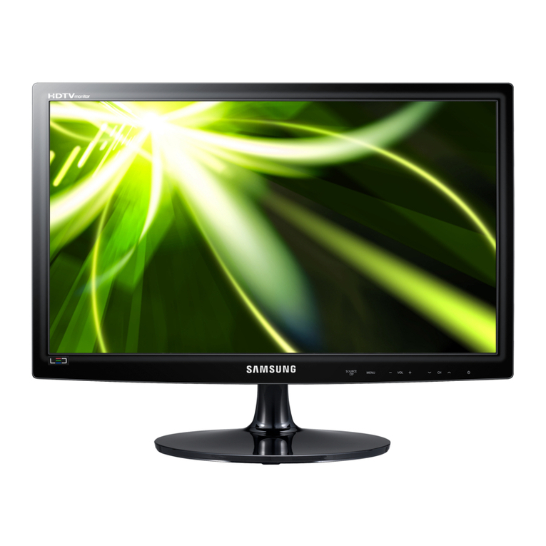 Samsung T19B300EW User manual Samsung T19B300EW User manual