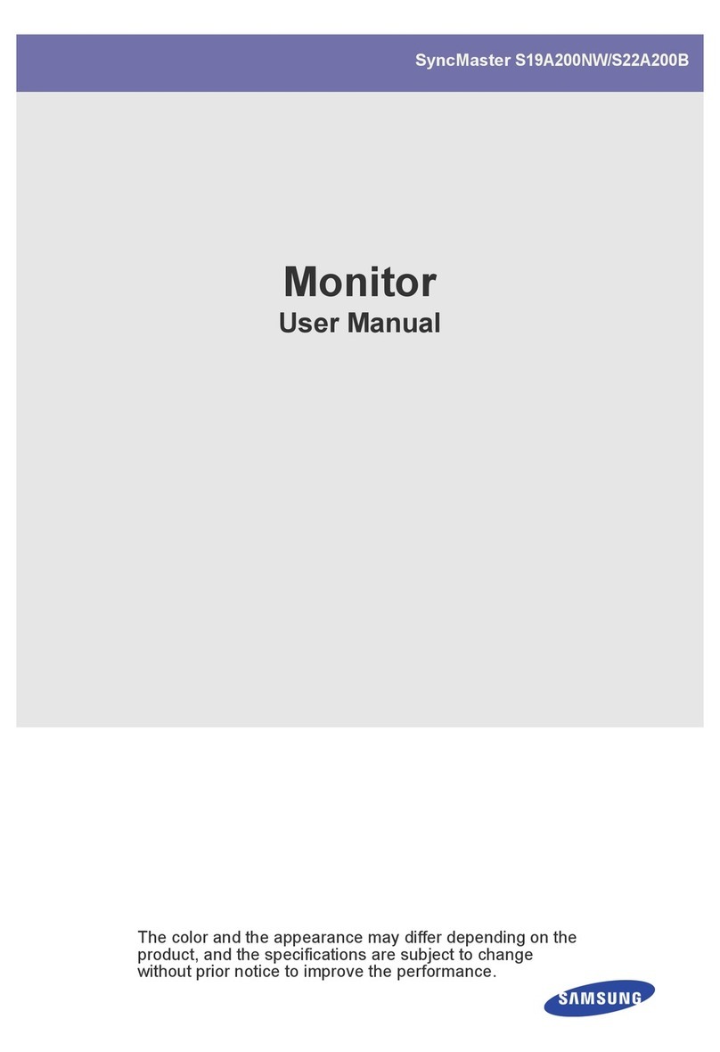 Samsung SyncMaster S19A200NW User manual
