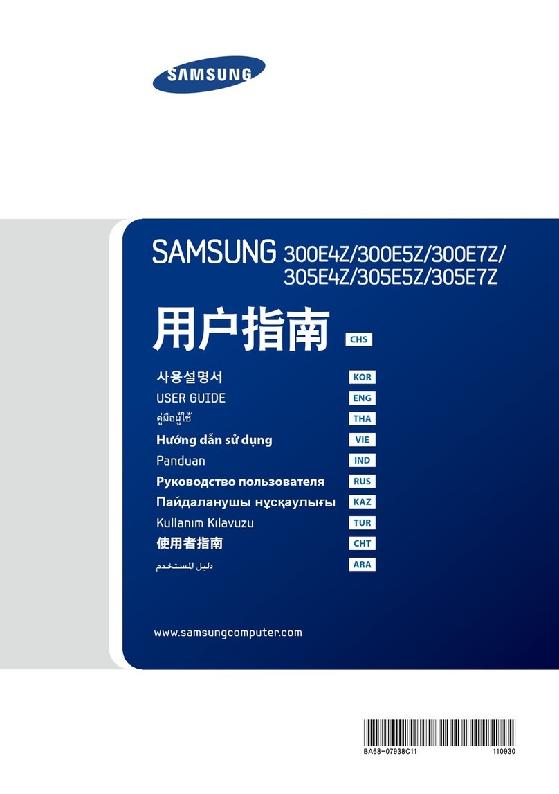 Samsung NP300E5ZH User manual