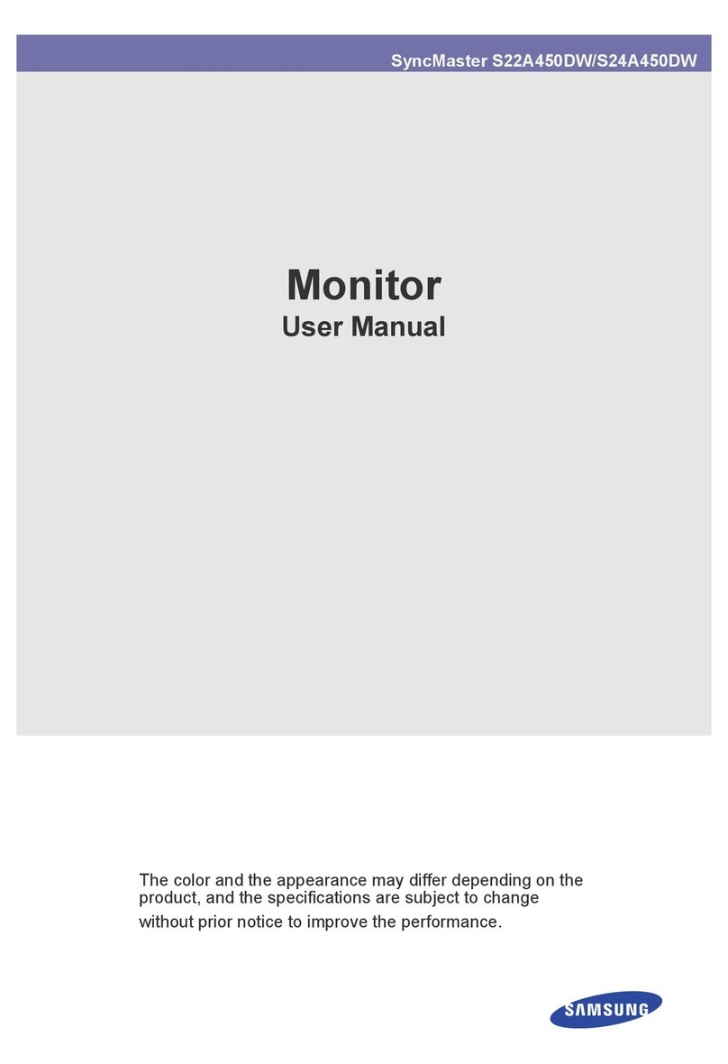 Samsung SyncMaster S22A450DW User manual