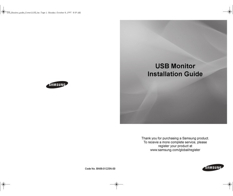 Samsung 940UX - SyncMaster - 19" LCD Monitor User manual Samsung 940UX - SyncMaster - 19" LCD Monitor User manual
