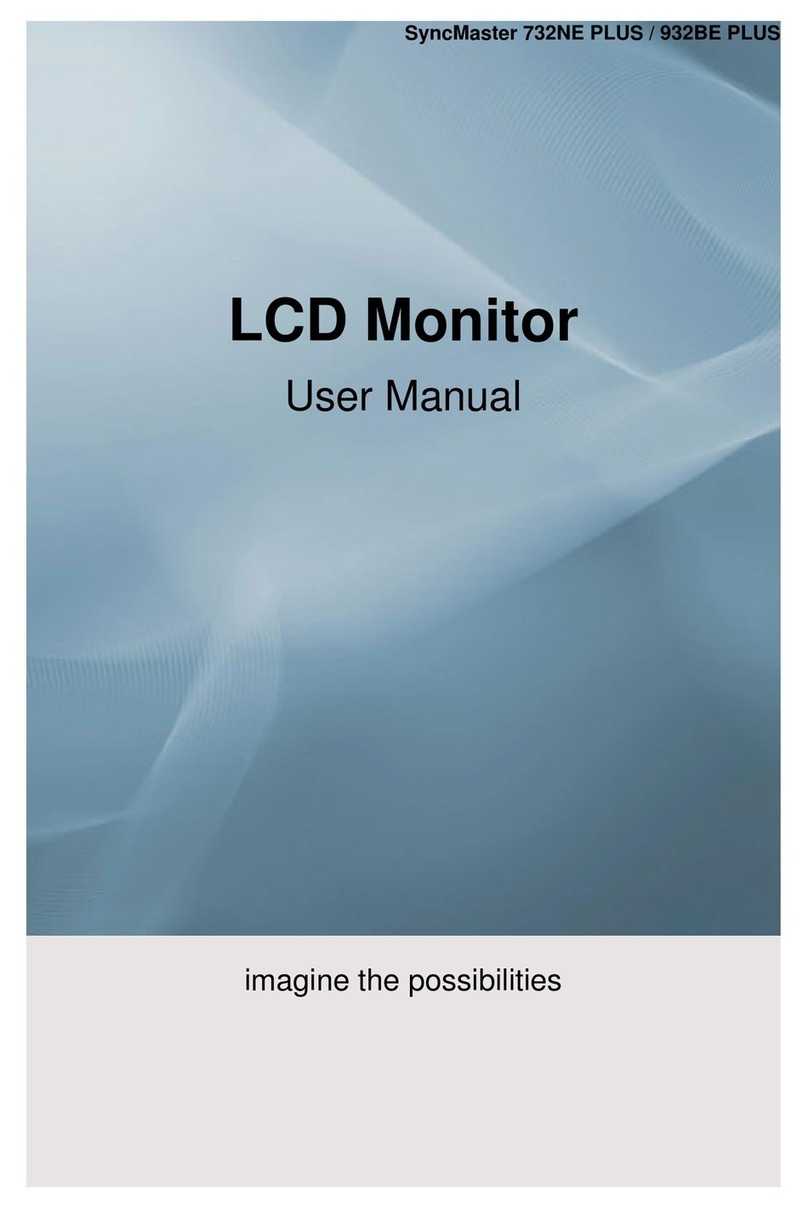 Samsung SyncMaster 932BE PLUS User manual