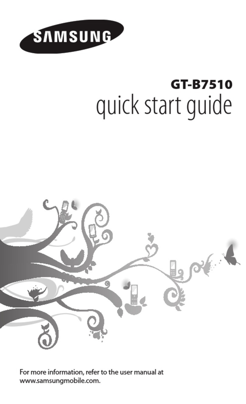 Samsung GT-B7510 User manual