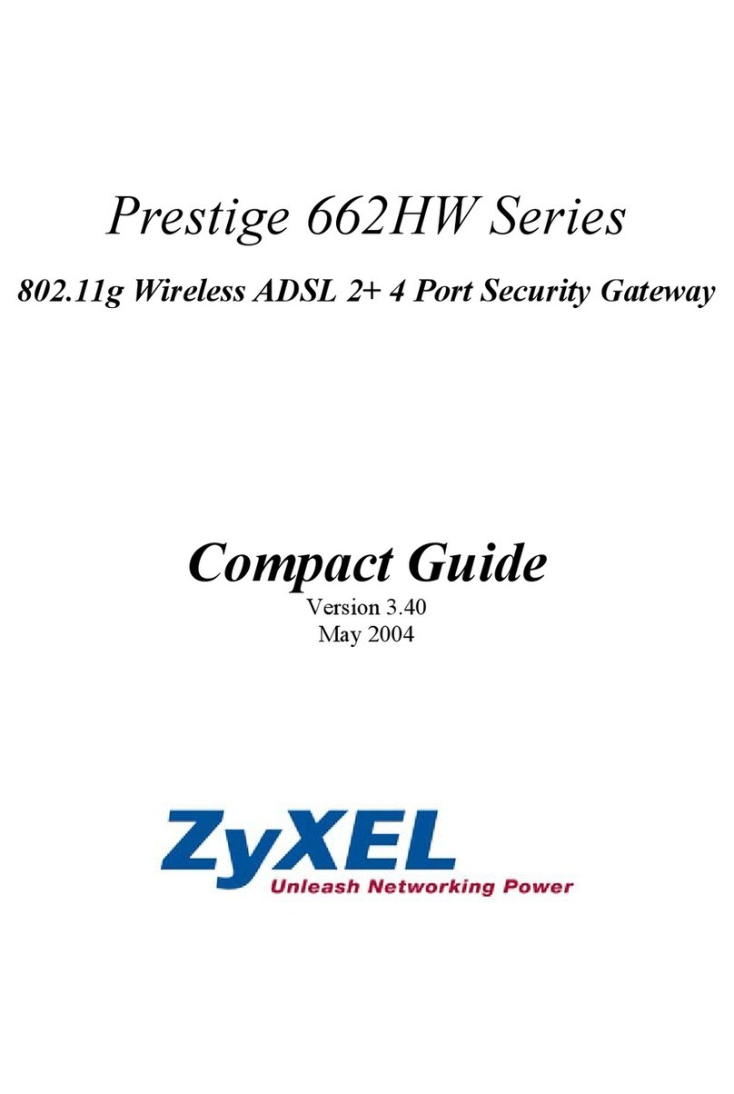ZyXEL Communications Prestige 662HW Series Installation instructions