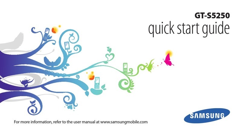 Samsung GT-S5250 User manual