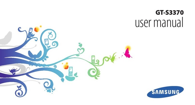 Samsung GT-S3370 user manual