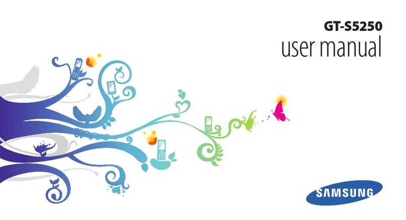 Samsung GT-S5250 User manual