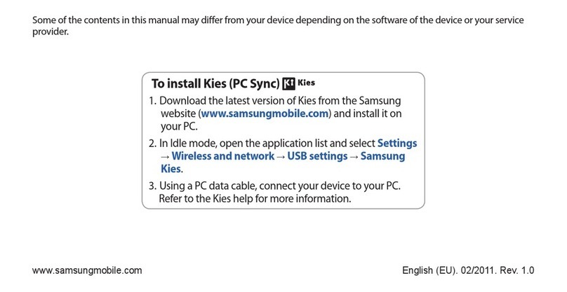 Samsung GT-I9003 User manual
