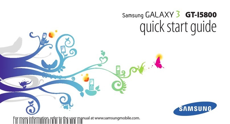 Samsung GT-I5800 quick start guide
