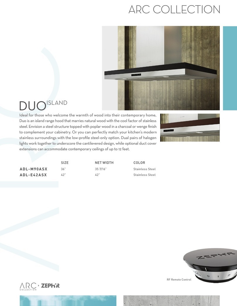 Zephyr Duo Is. ADL-E42ASX User manual