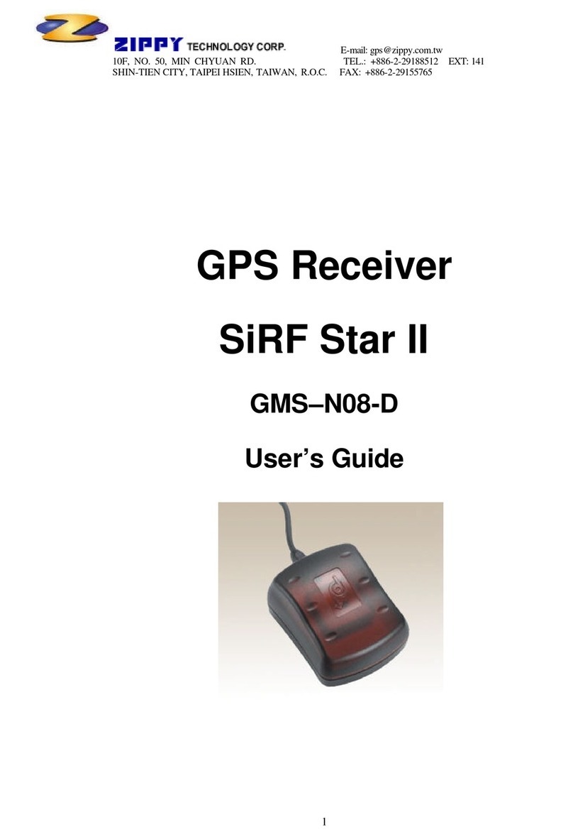 Zippy Tech. SIRF STAR II GMSN08-D User manual