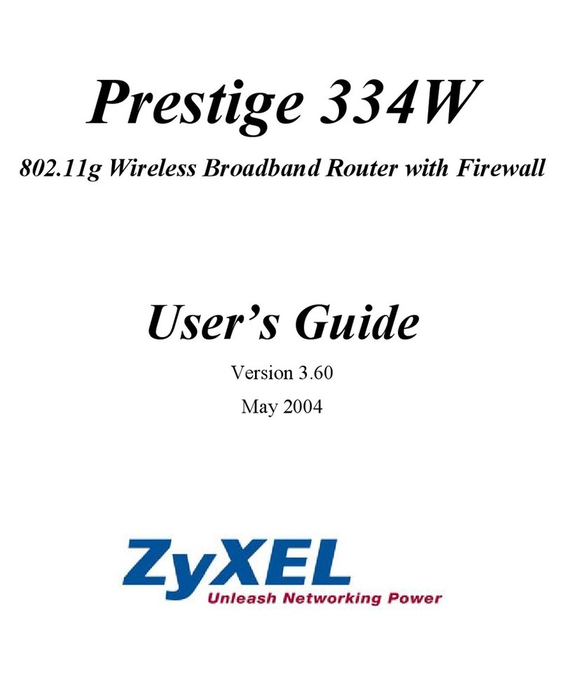ZyXEL Communications P-334W user guide