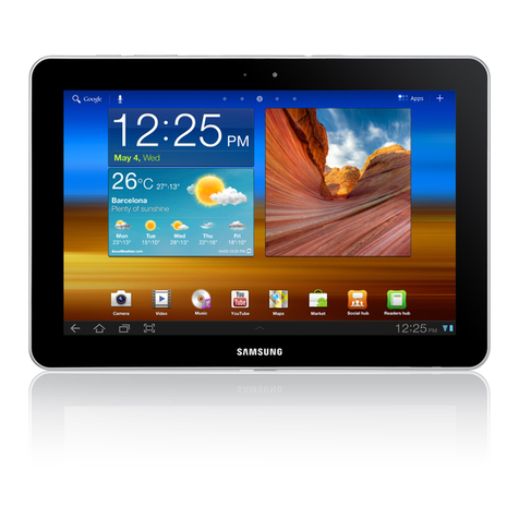 Samsung Galaxy Tab GT-P7510 User manual