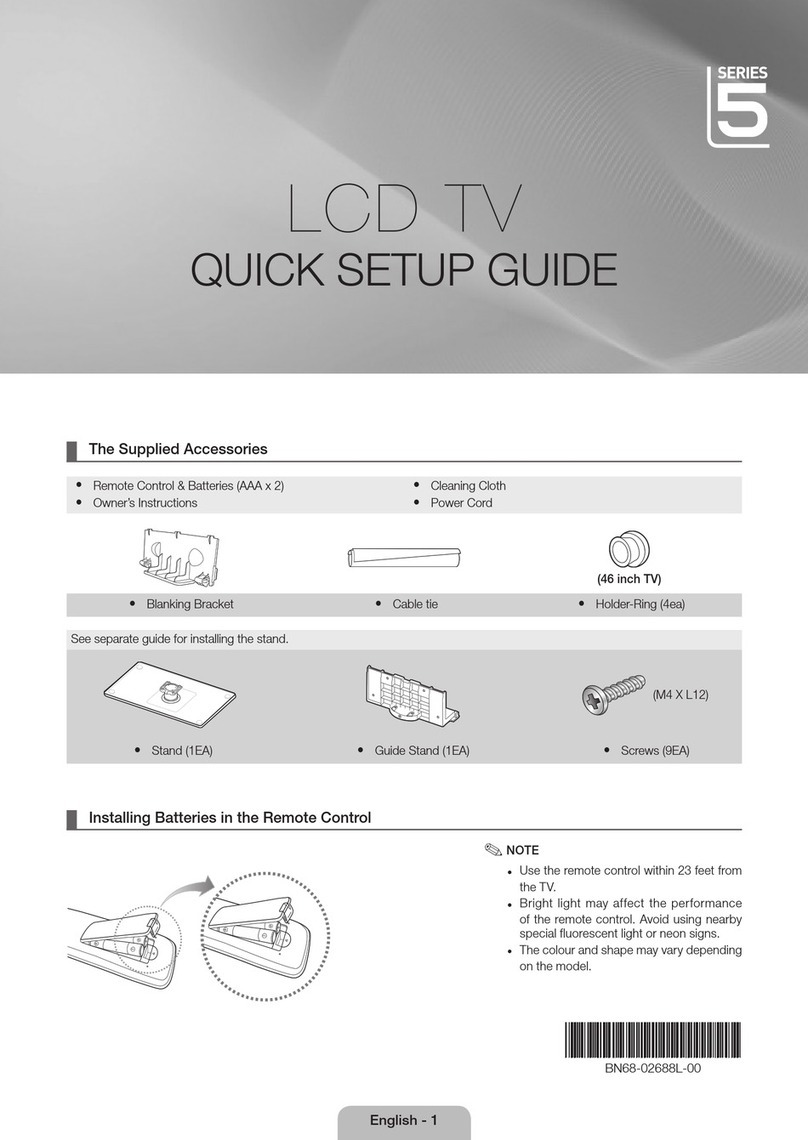 Samsung LE37C580J1K User manual