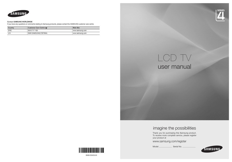 Samsung LE19C450E1W User manual