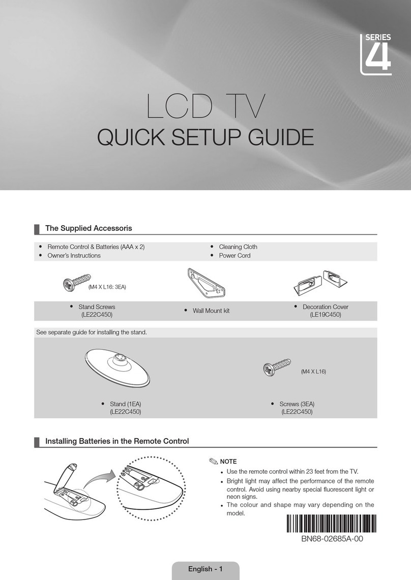Samsung LE19C450E1W User manual