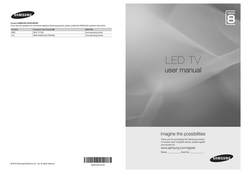 Samsung UE32C8000XK User manual