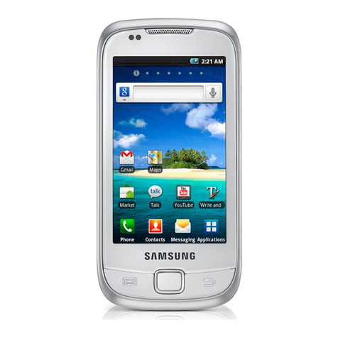 Samsung Galaxy GT-I5510 User manual