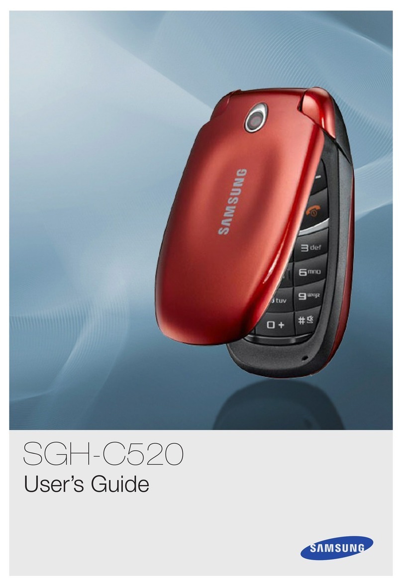 Samsung SGH-C520 User manual