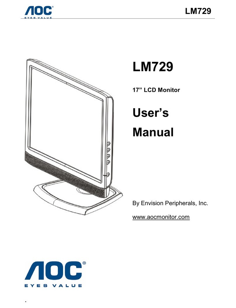AOC LM-729 User manual