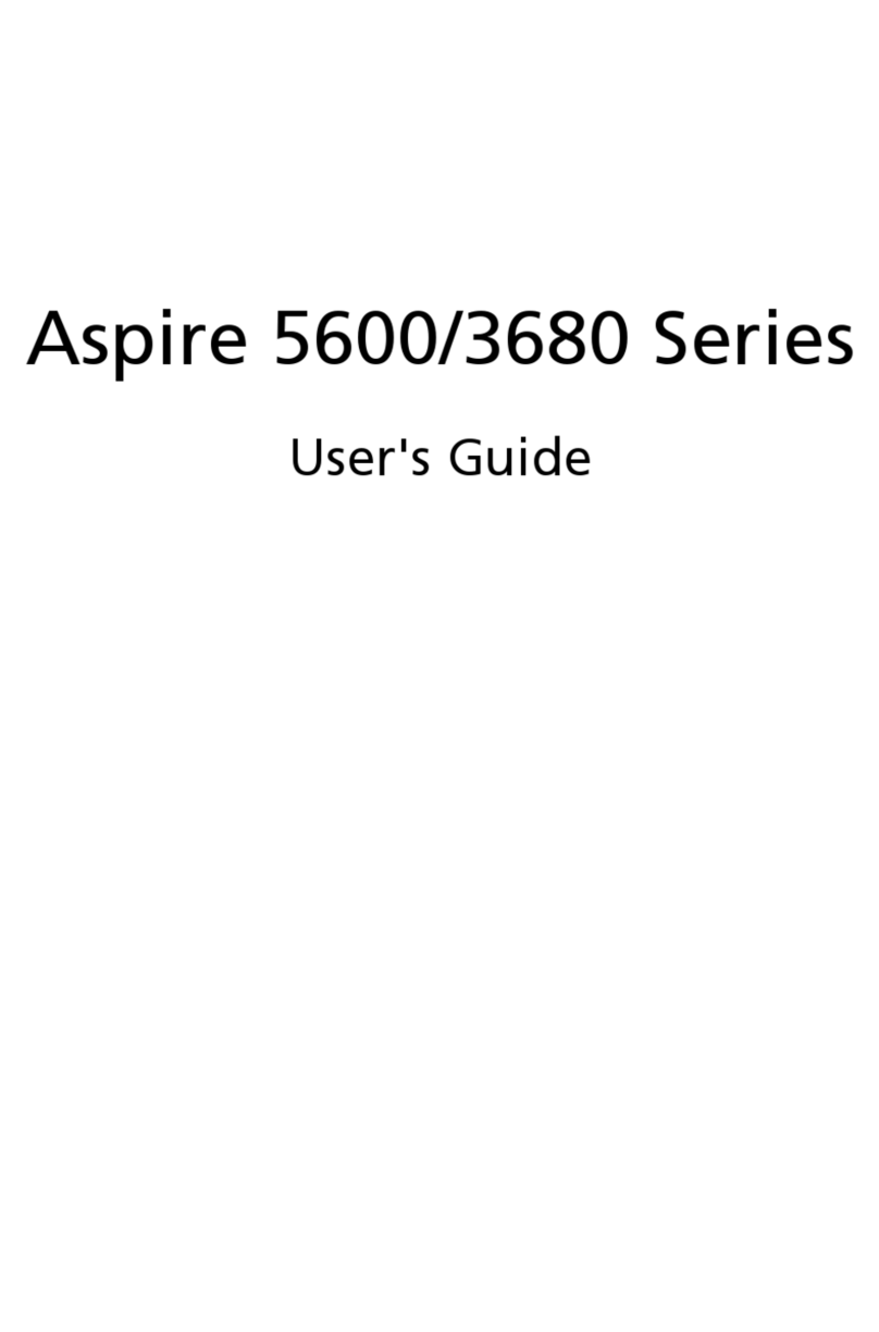Acer ASPIRE Aspire 3680 User manual