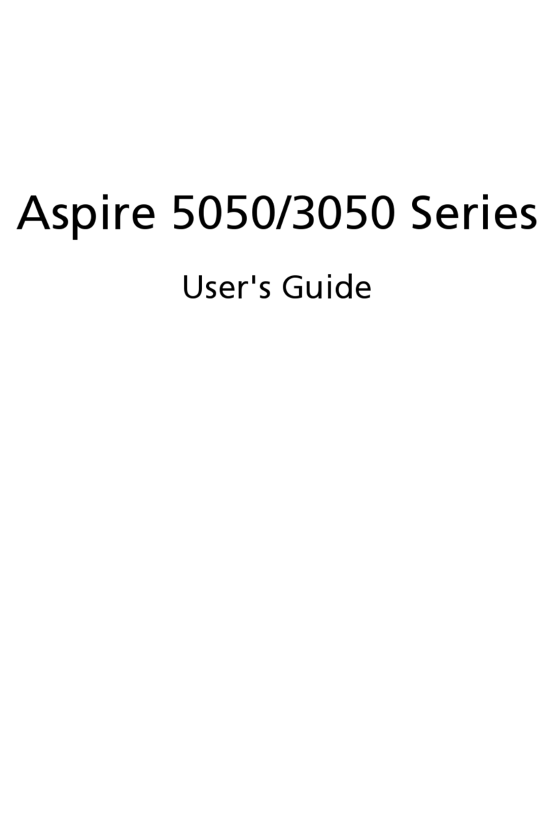 Acer Aspire 3050 user guide