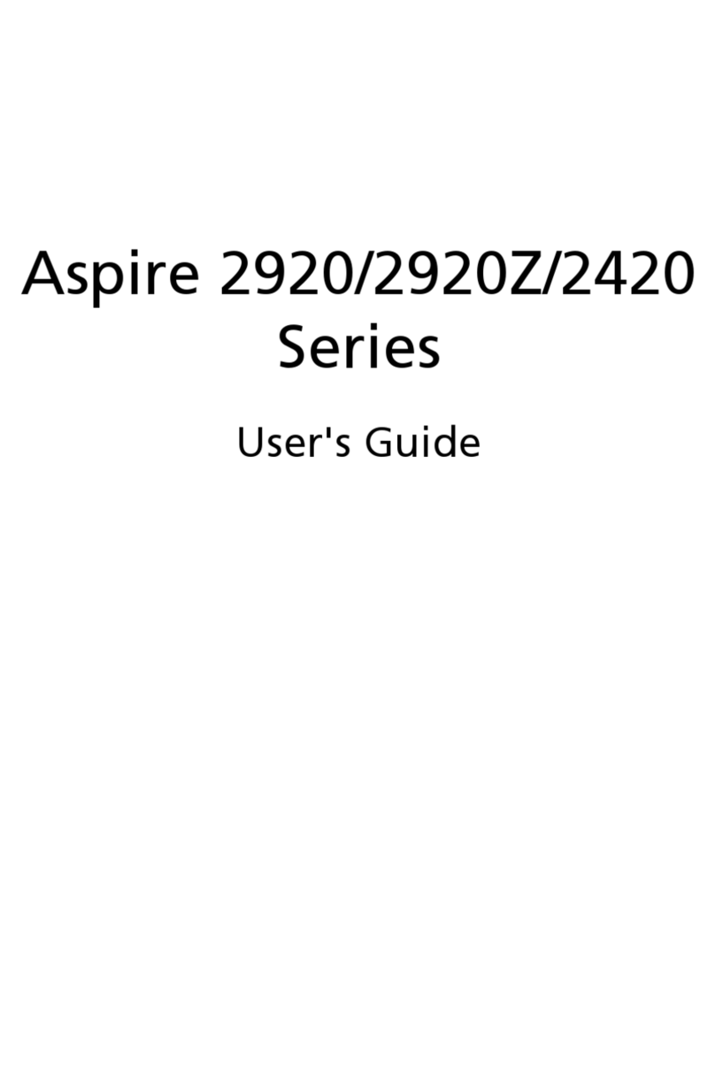 Acer Aspire 2420 user guide