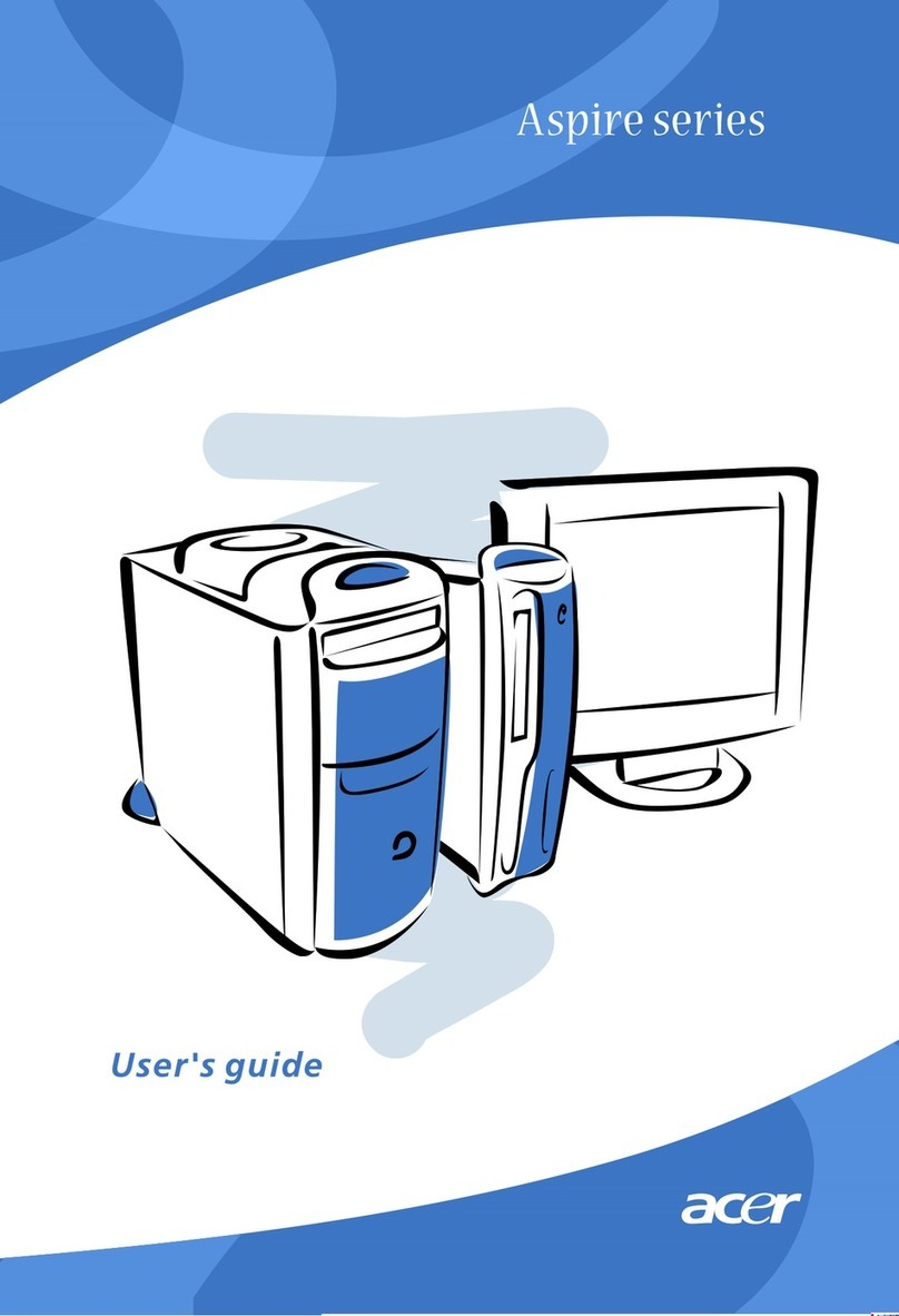 Acer Aspire G600p User manual
