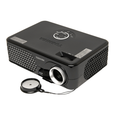 Toshiba TDP-SP1U - SVGA DLP Projector User manual