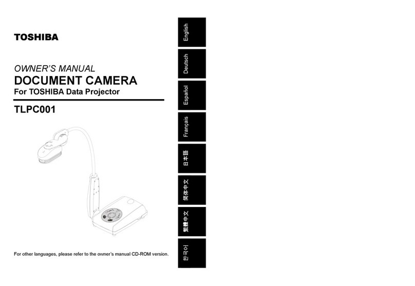 Toshiba TLP-C001U User manual