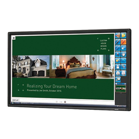 Sharp PN-L601B Quick start guide
