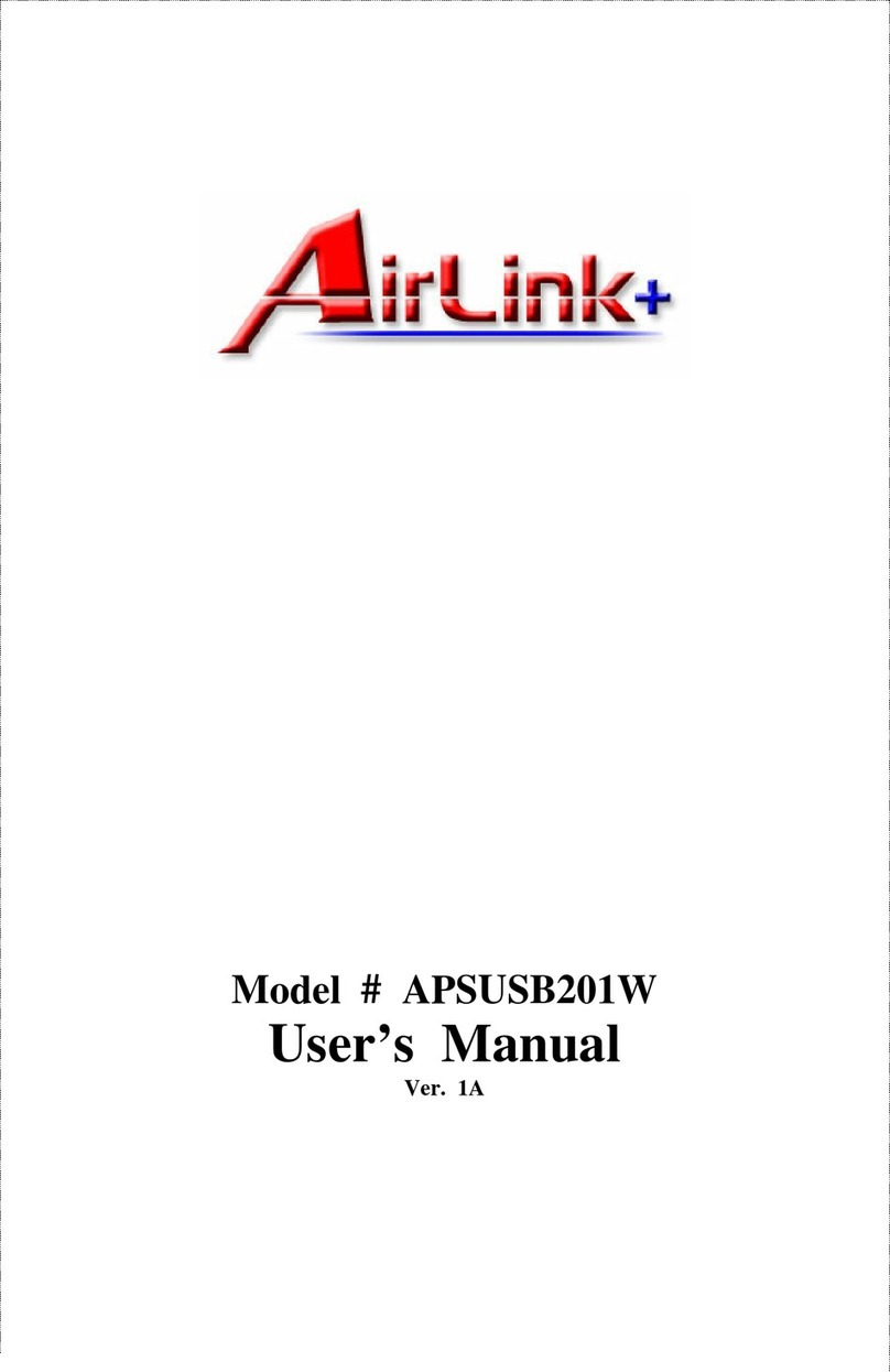Airlinkplus APSUSB201W user manual