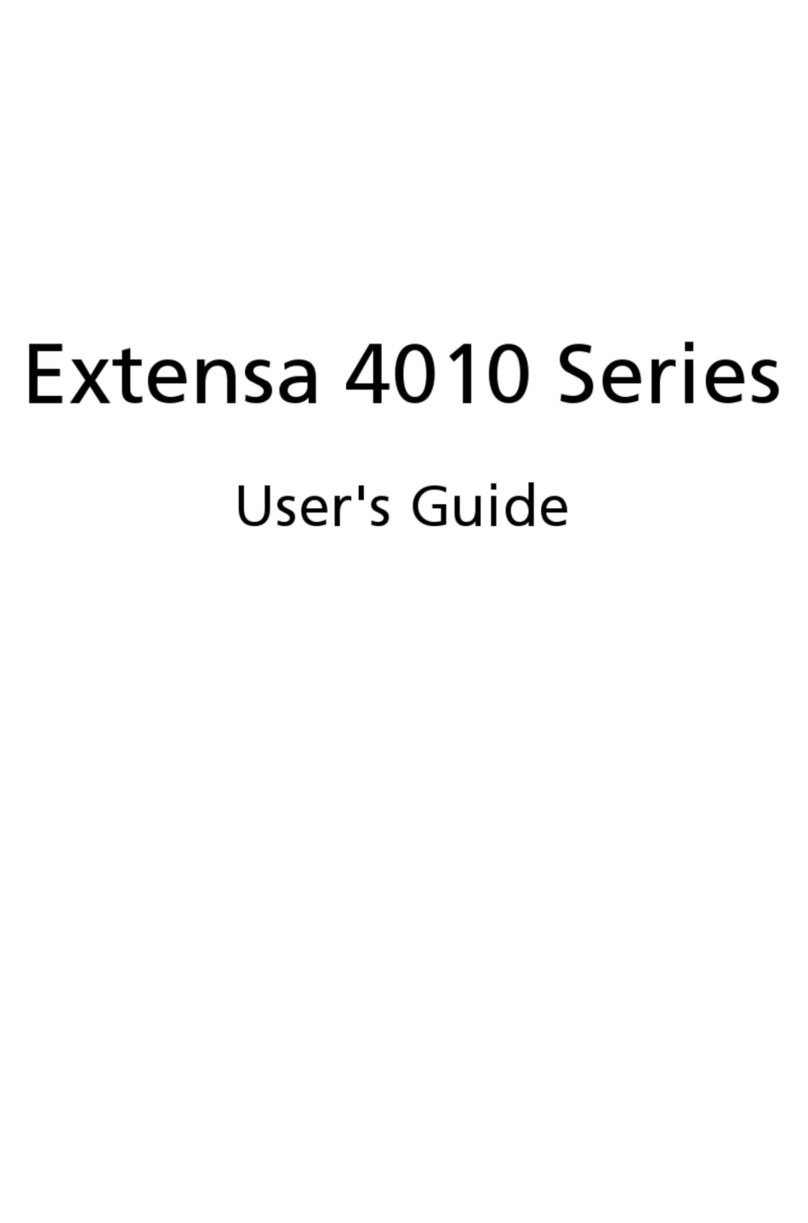 Acer Extensa 4010 user guide