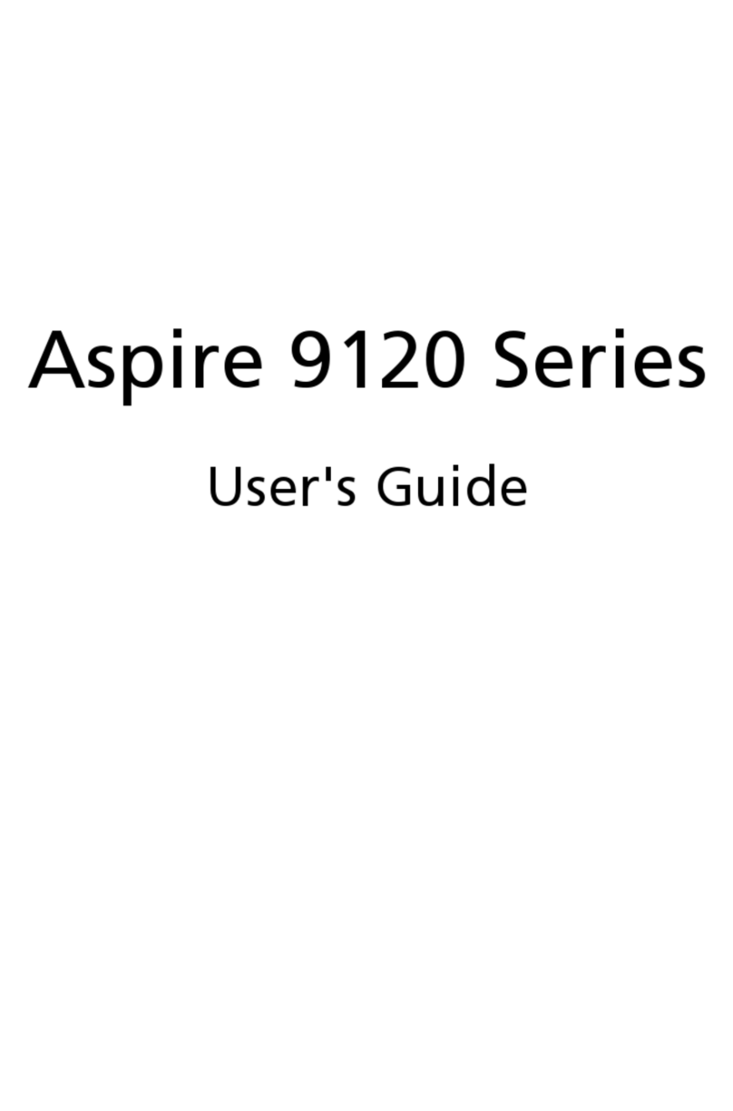 Acer Aspire 9120 Series User manual