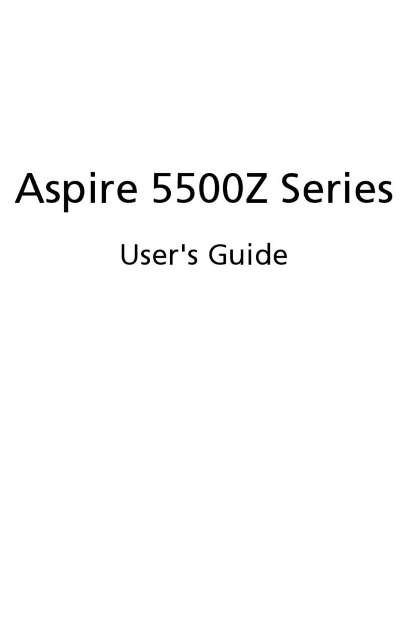Acer Aspire 5500Z Series user guide
