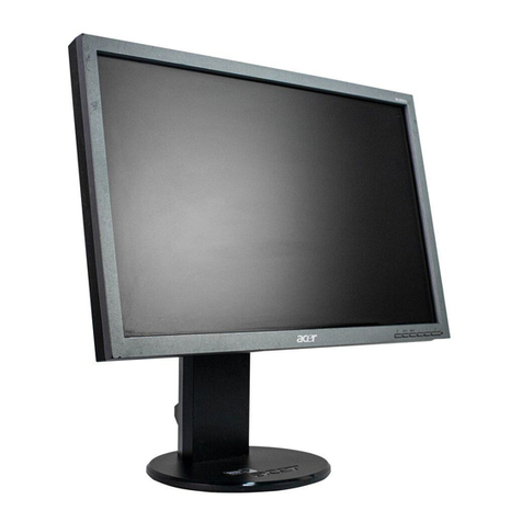 Acer B193W - Bdmh Wide-screen LCD Monitor User manual