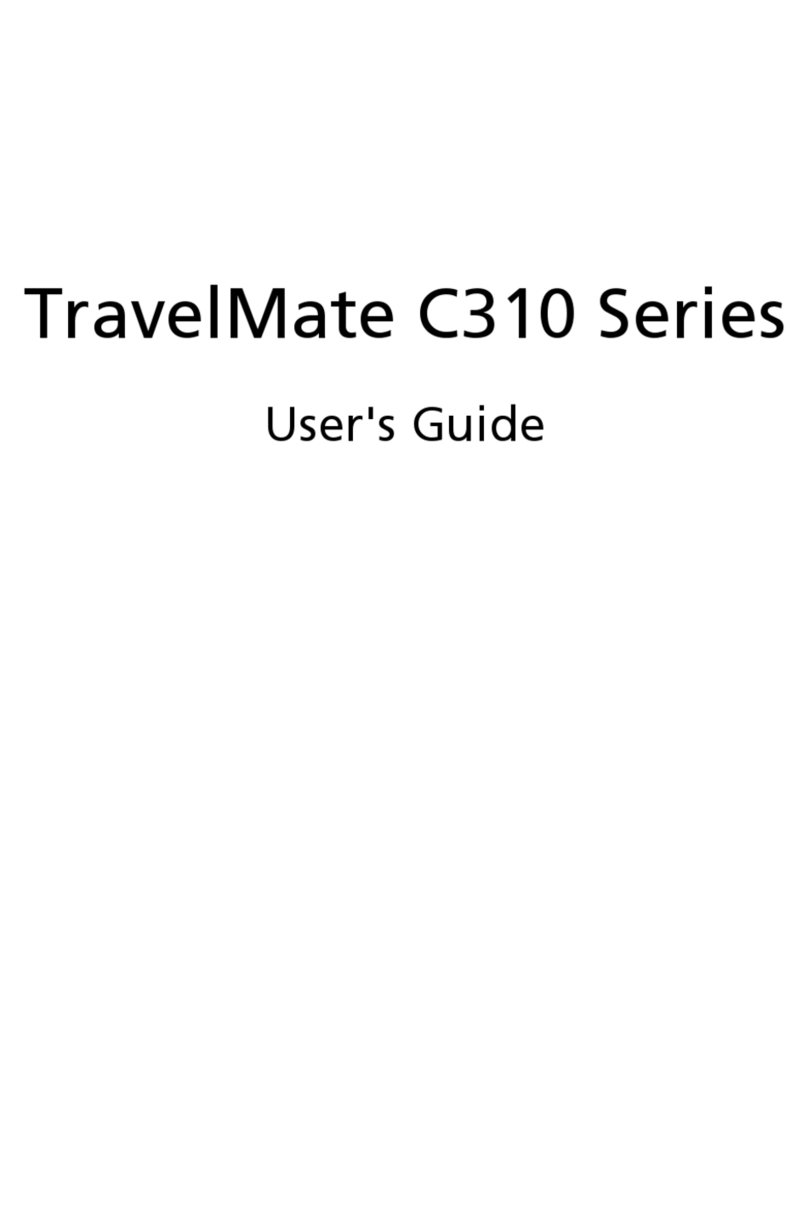 Acer TravelMate C310 Series User manual
