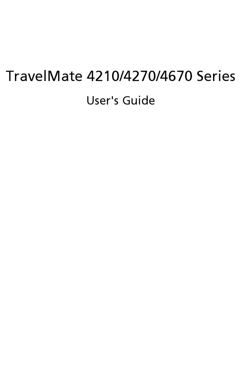 Acer TravelMate 4210 User manual