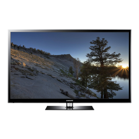 Samsung PN51E550D1F User manual