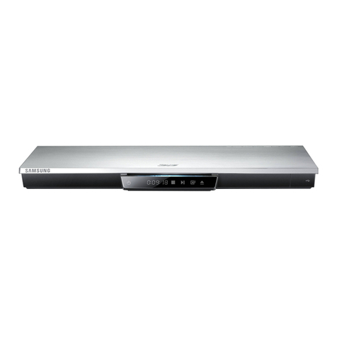 Samsung BD-D6700 User manual Samsung BD-D6700 User manual