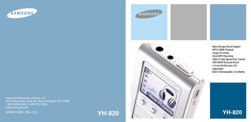 Samsung YH820MC User manual
