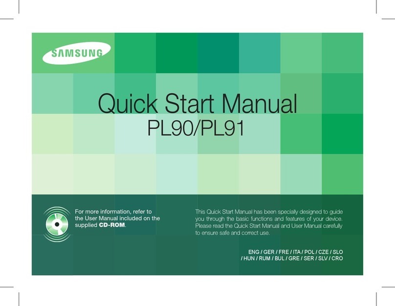 Samsung Vluu PL90 Instruction manual