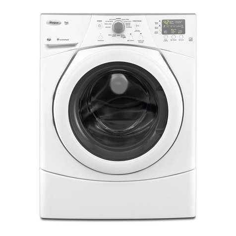 Whirlpool WFW9151YW User manual
